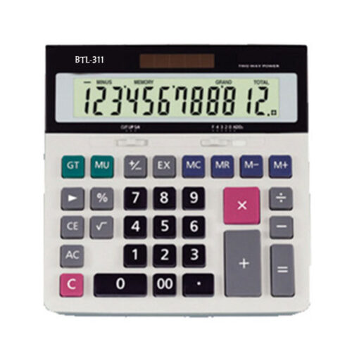 Large Button Bank Calculator